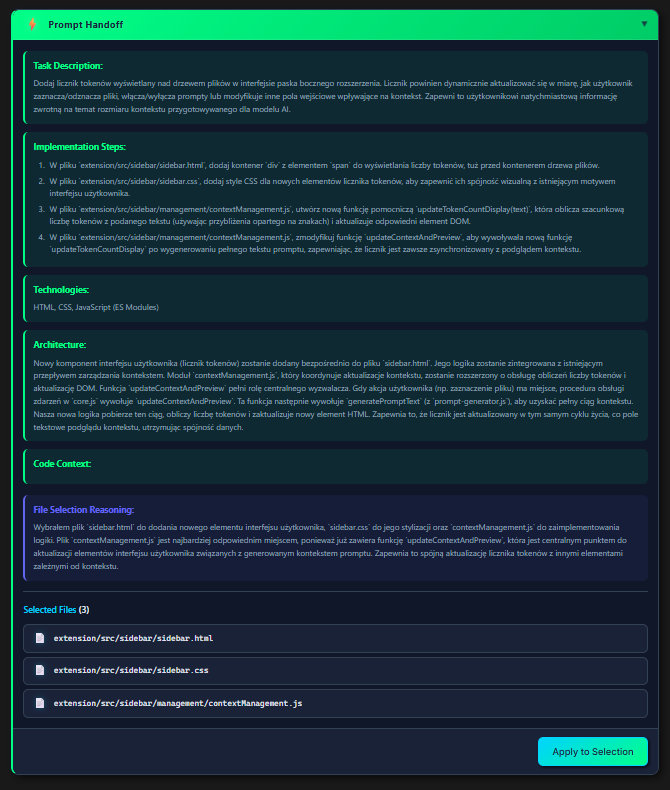 Prompt Generator Function