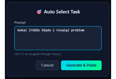 Auto Select Function